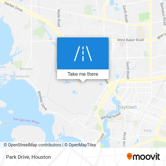 Park Drive map