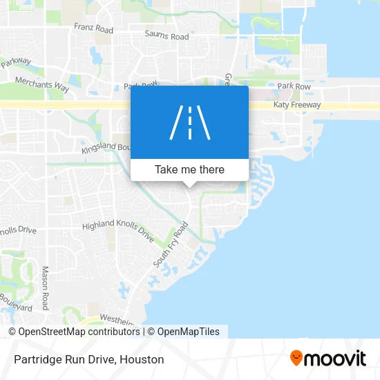 Partridge Run Drive map