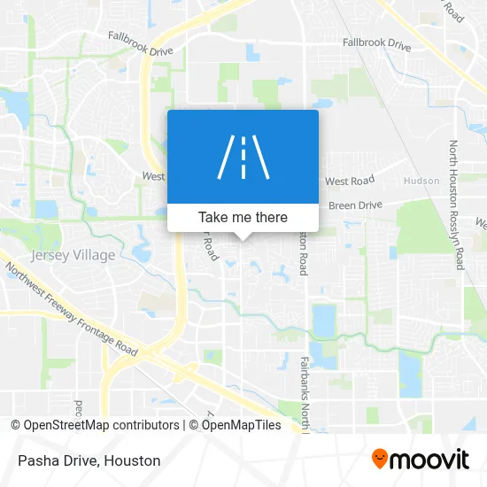 Pasha Drive map