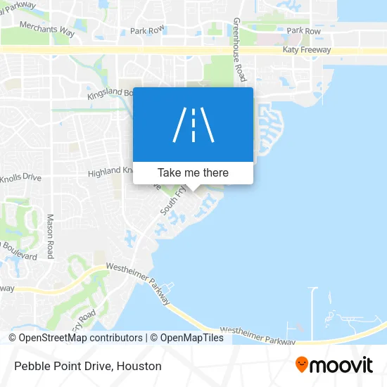 Pebble Point Drive map