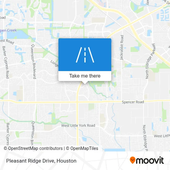 Pleasant Ridge Drive map