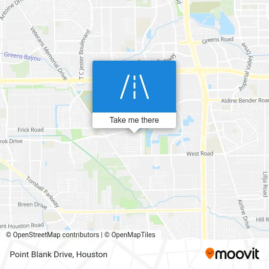 Point Blank Drive map