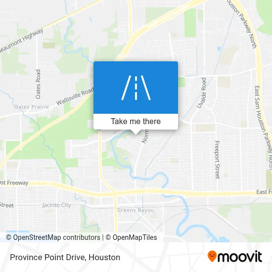 Province Point Drive map