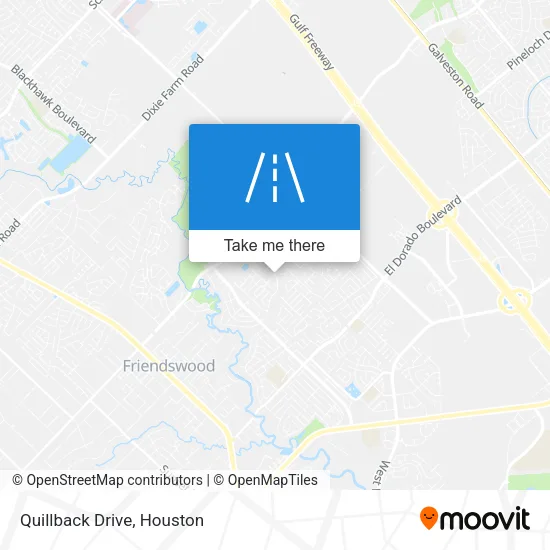 Quillback Drive map