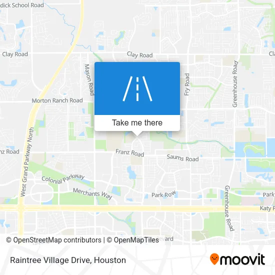 Raintree Village Drive map