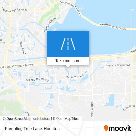 Rambling Tree Lane map