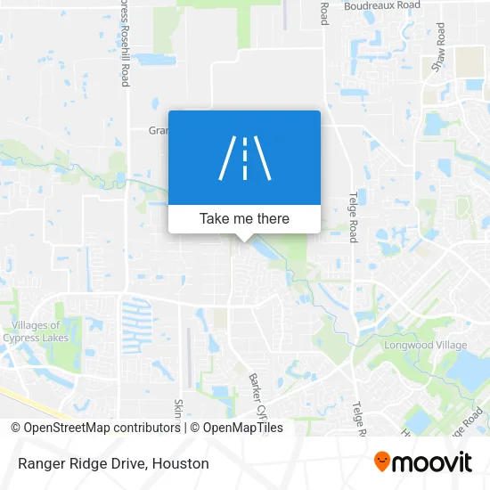 Ranger Ridge Drive map