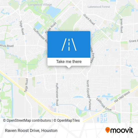 Raven Roost Drive map