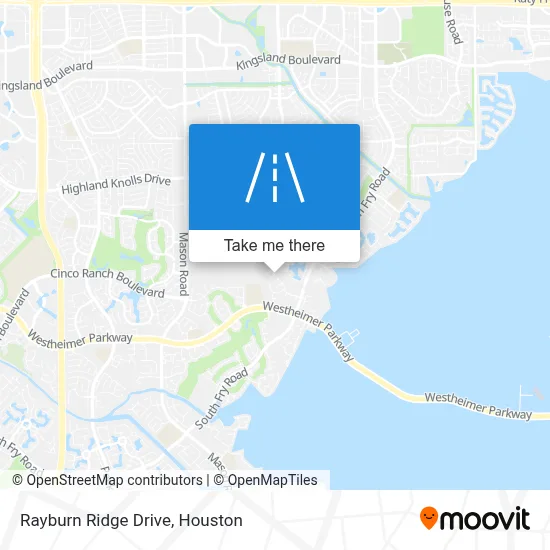 Rayburn Ridge Drive map