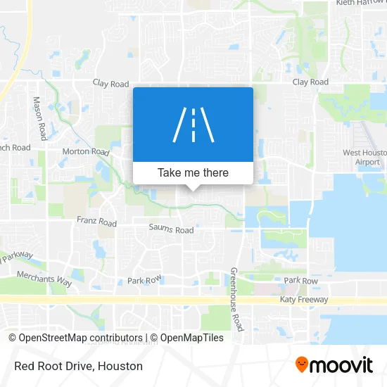 Red Root Drive map