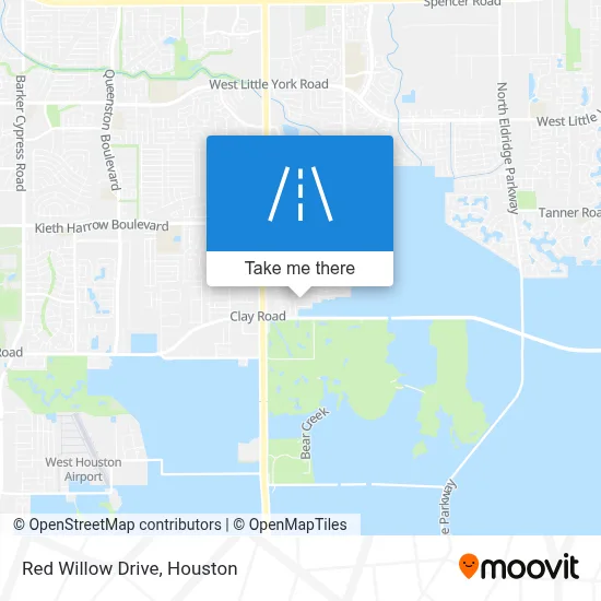 Red Willow Drive map
