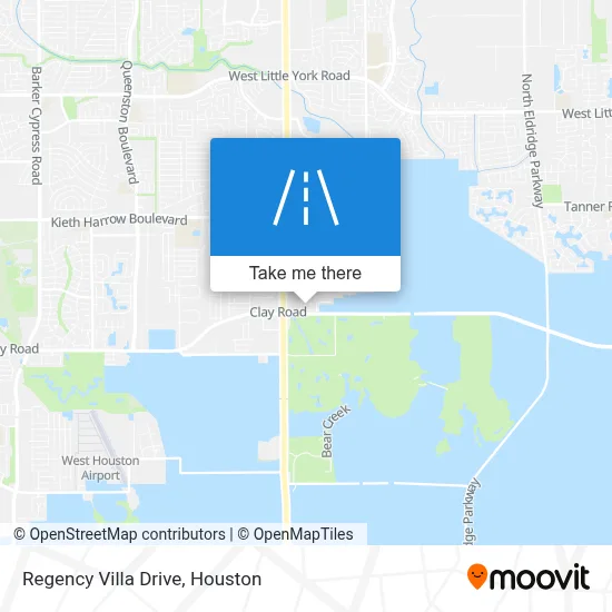 Regency Villa Drive map