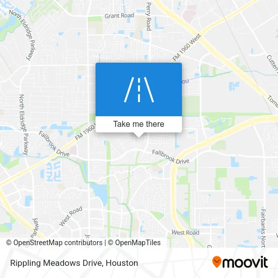 Rippling Meadows Drive map