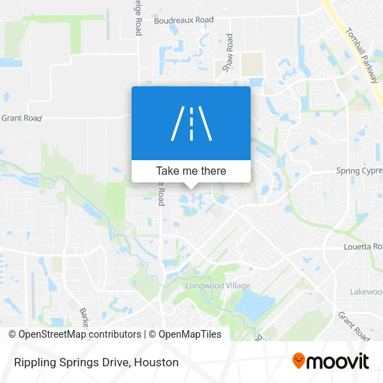 Rippling Springs Drive map