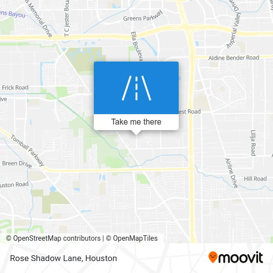 Rose Shadow Lane map