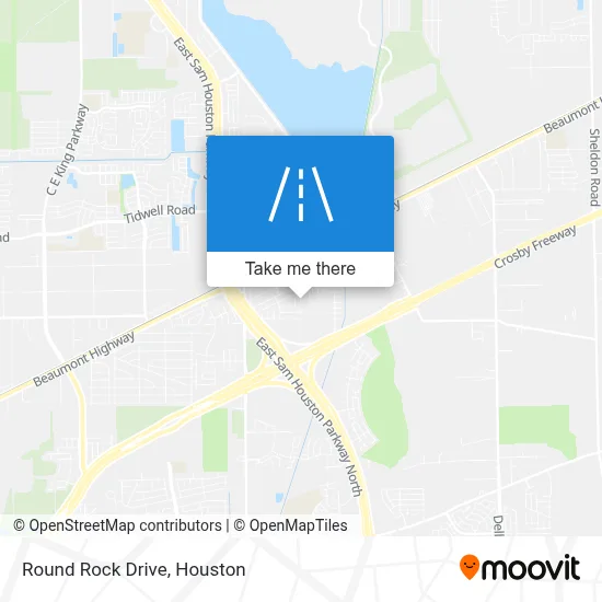 Round Rock Drive map