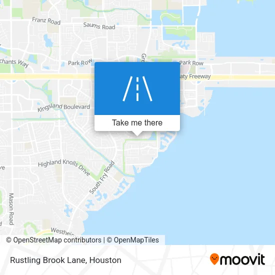Rustling Brook Lane map