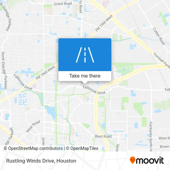 Rustling Winds Drive map