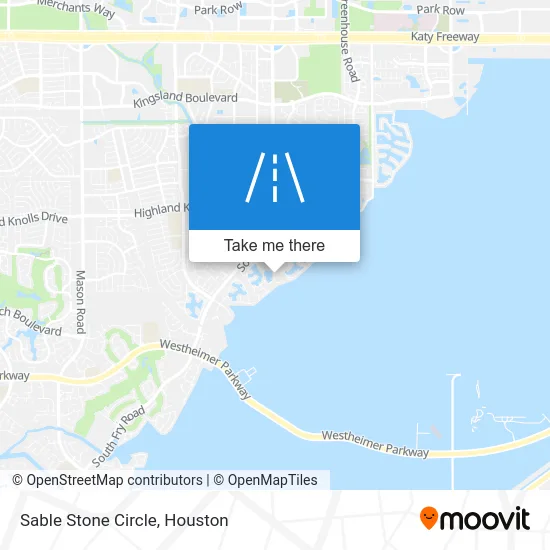 Sable Stone Circle map