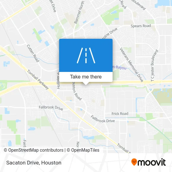 Sacaton Drive map