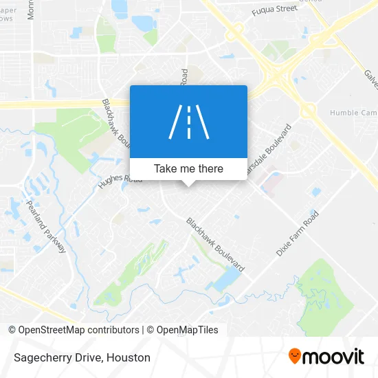 Sagecherry Drive map