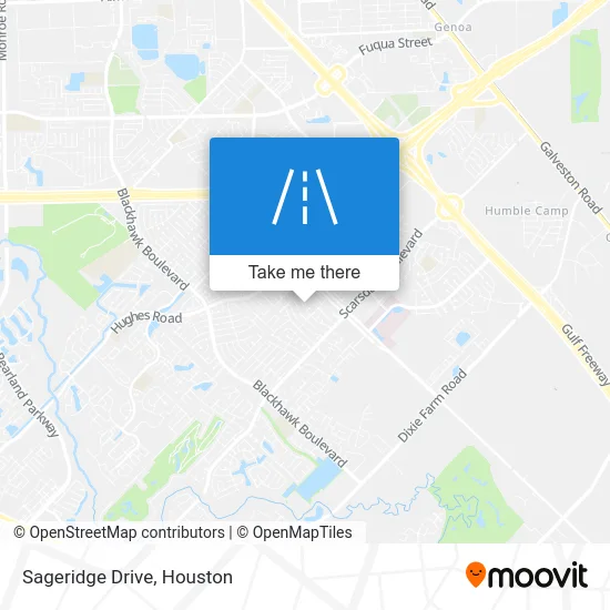 Sageridge Drive map