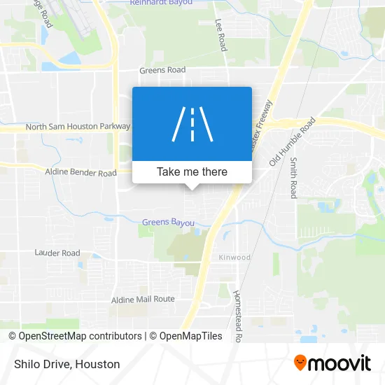 Shilo Drive map