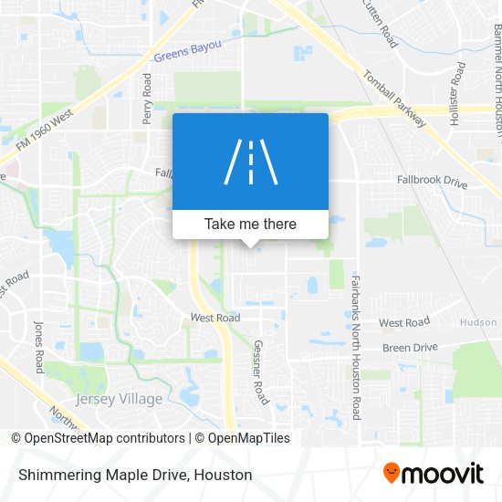 Shimmering Maple Drive map
