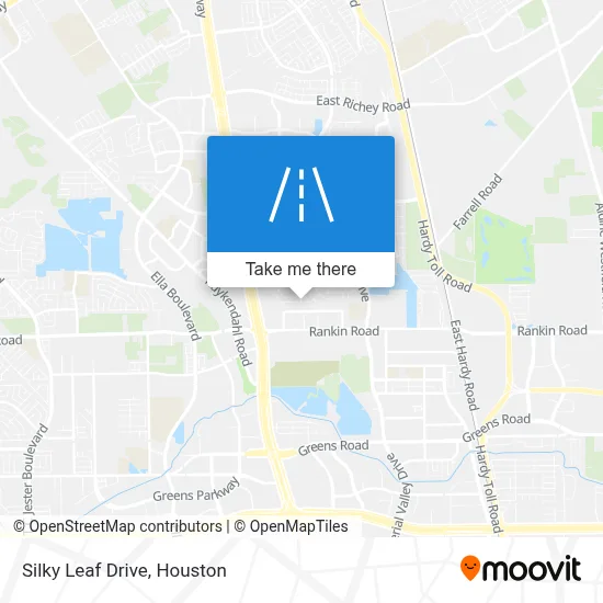 Silky Leaf Drive map