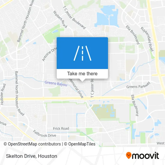 Skelton Drive map