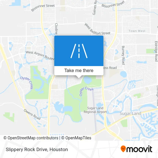 Slippery Rock Drive map