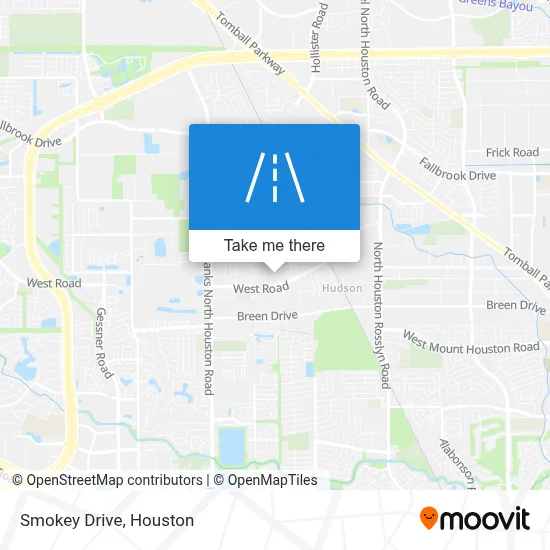 Smokey Drive map