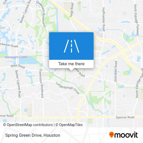 Spring Green Drive map