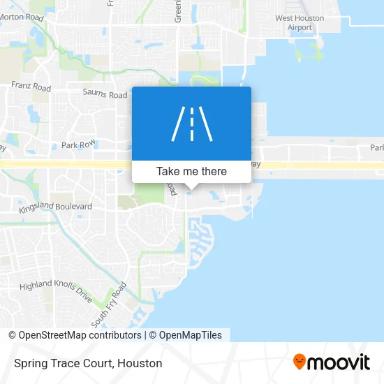 Spring Trace Court map
