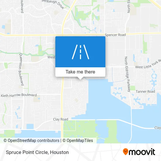 Spruce Point Circle map