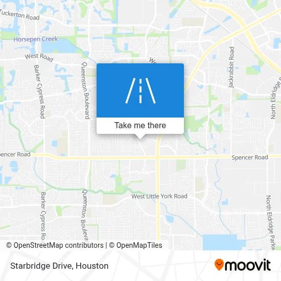 Starbridge Drive map