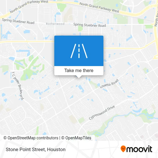 Stone Point Street map