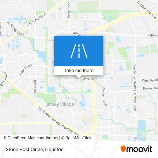 Stone Post Circle map