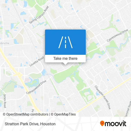 Stratton Park Drive map