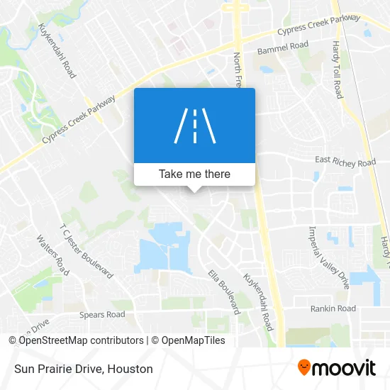 Sun Prairie Drive map