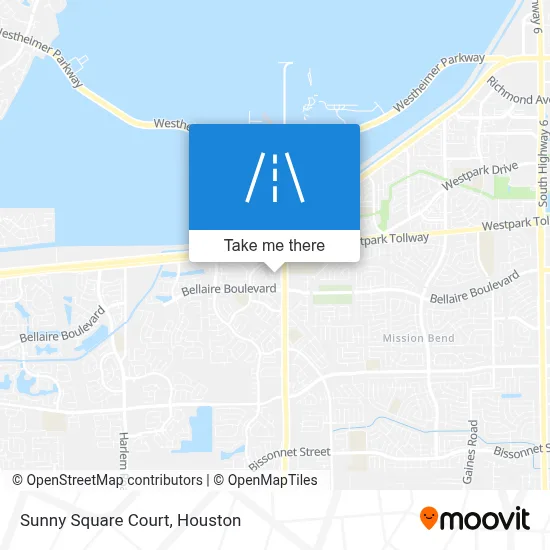 Sunny Square Court map