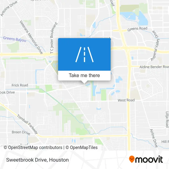 Sweetbrook Drive map