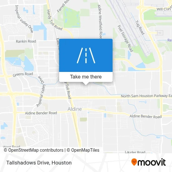 Tallshadows Drive map