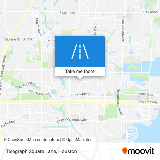 Telegraph Square Lane map