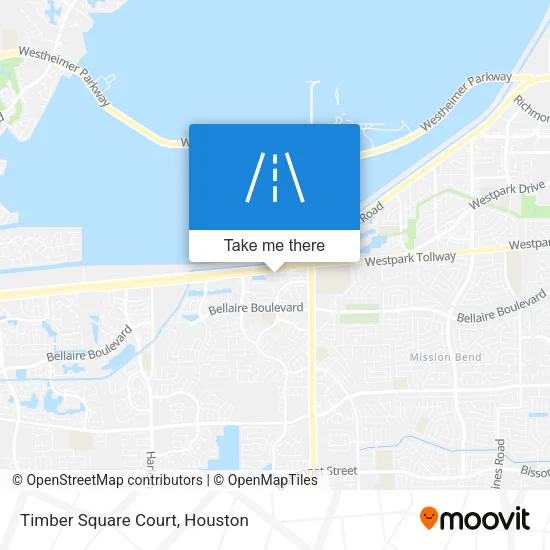Timber Square Court map