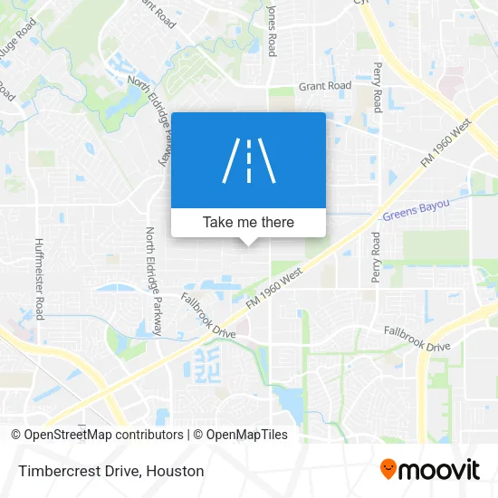 Timbercrest Drive map