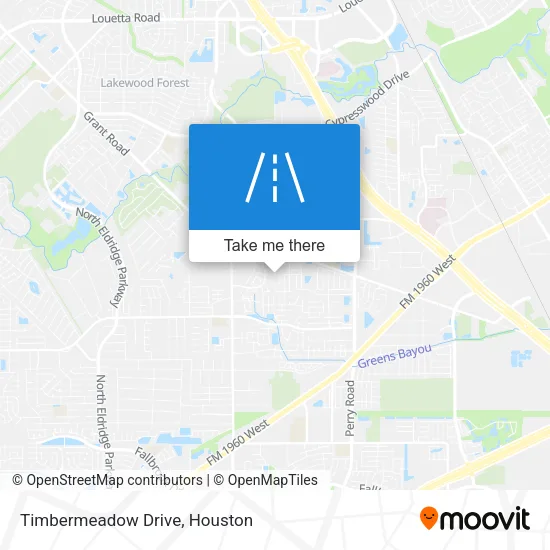 Timbermeadow Drive map