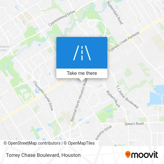 Torrey Chase Boulevard map