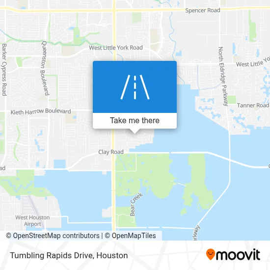 Tumbling Rapids Drive map