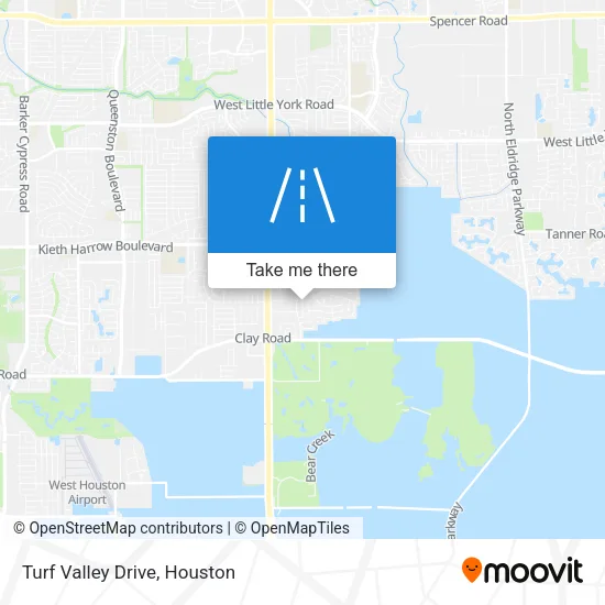 Turf Valley Drive map
